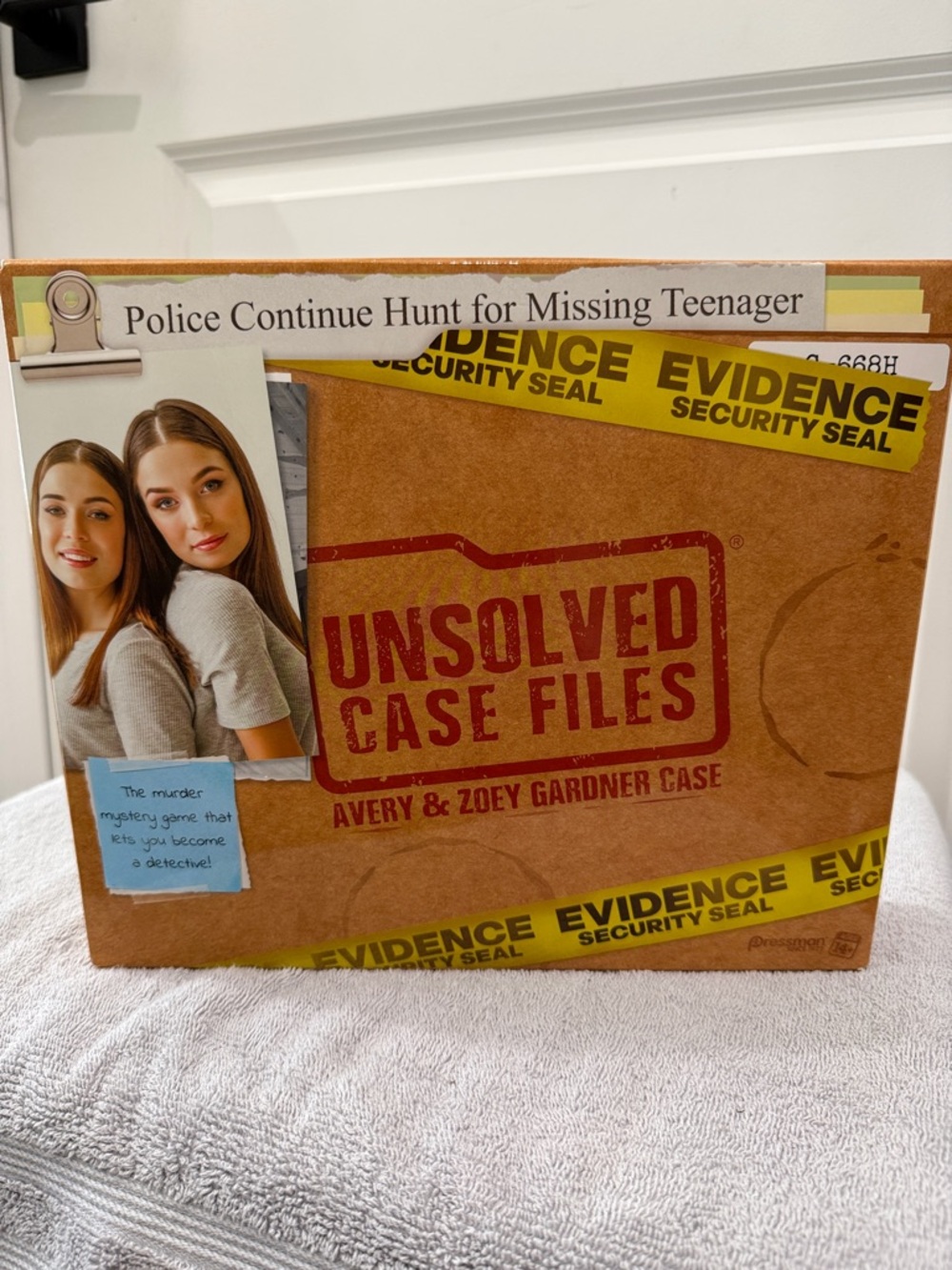 The Unsolved Case Files: Avery & Zoey Gardner murder mystery game